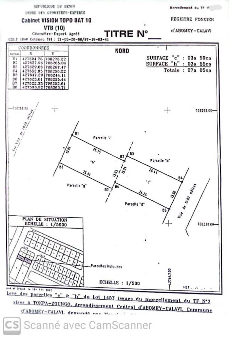 Vente d'une Maison / Villa à 30.000.000 FCFA : Littoral-Cotonou (Calavi)