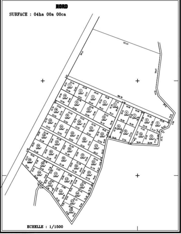 Vente d'un Terrain à 4.000.000 FCFA  : Atlantique-Abomey-Calavi (hêvier dénou)